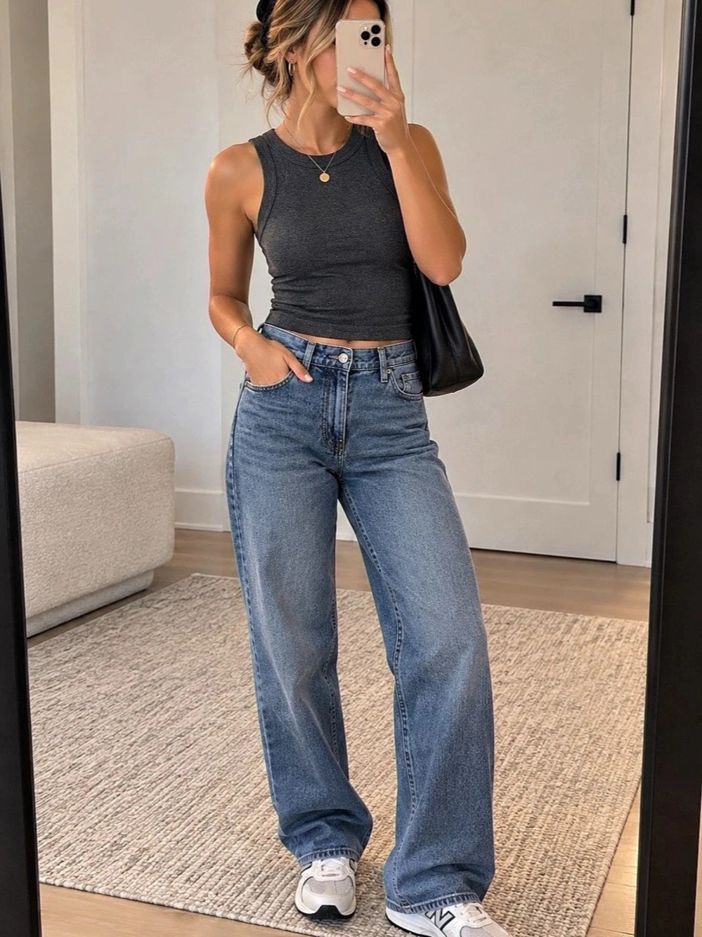 Ardene dark gray tank top